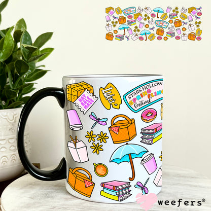 Spring Fling Gillymore Girls UV DTF Cup Wrap 11oz Coffee Mug Weefers
