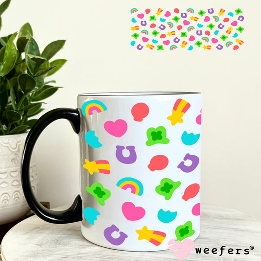 Lucky Charms UV DTF Cup Wrap 11oz Coffee Mug Weefers