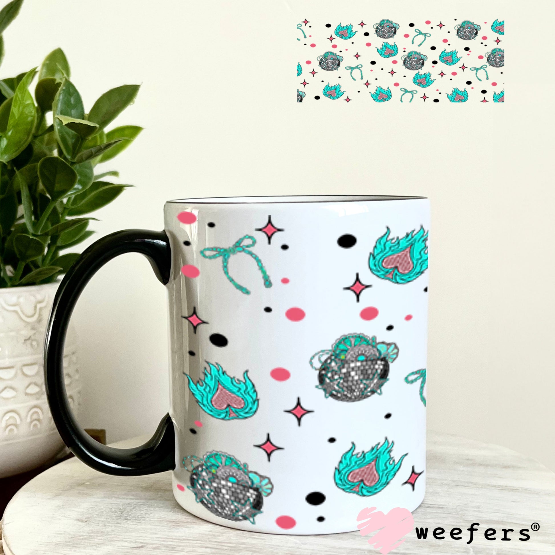 Cowgirl Candy Sidekick UV DTF Cup Wrap - WEEFERS EXCLUSIVE WRAP 11oz Coffee Mug Cup Wrap Weefers