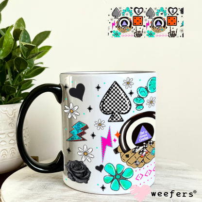 Not a Chance Cowboy UV DTF Cup Wrap - WEEFERS EXCLUSIVE WRAP 11oz Coffee Mug Cup Wrap Weefers