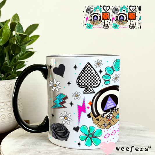Not a Chance Cowboy UV DTF Cup Wrap - WEEFERS EXCLUSIVE WRAP 11oz Coffee Mug Cup Wrap Weefers
