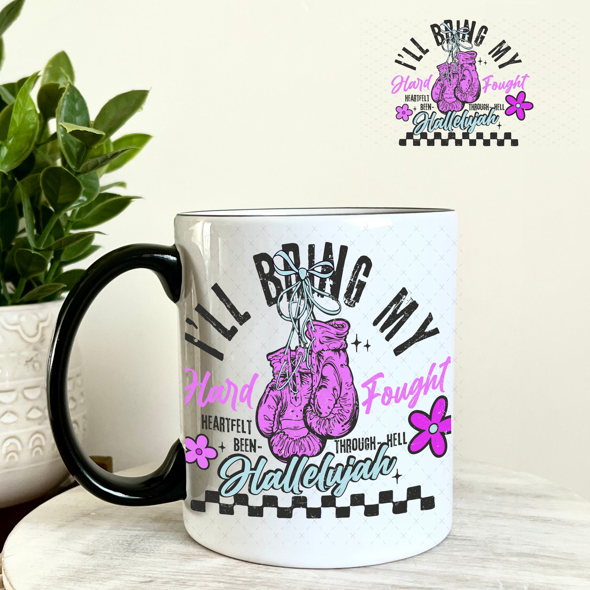 Hold on Let me Overthink This UV DTF Decal 11oz Coffee Mug Weefers
