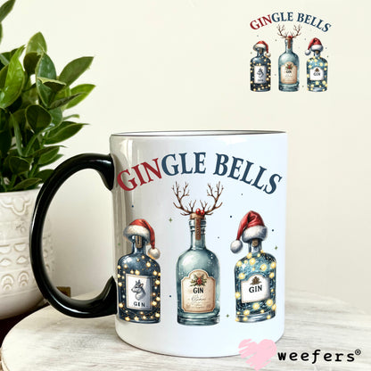 GinGle Bells Christmas Drink UV DTF Decal - Weefers