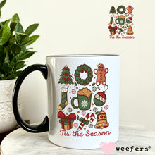 Load image into Gallery viewer, Tis the Season Christmas Favorite Things UV DTF Decal - Weefers
