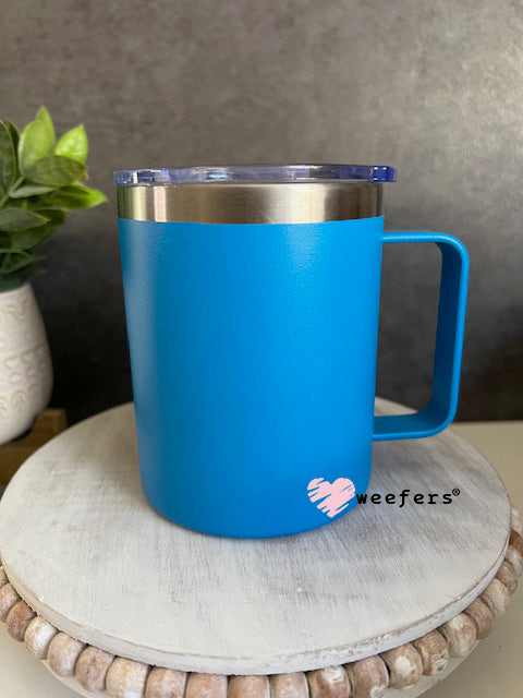 12oz Matte Stainless Steel Coffee Mug - Weefers