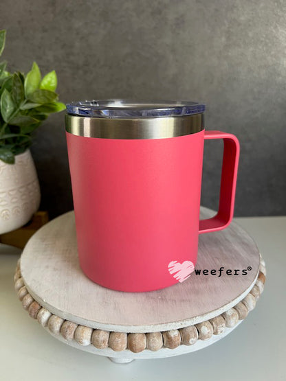 12oz Matte Stainless Steel Coffee Mug - Weefers