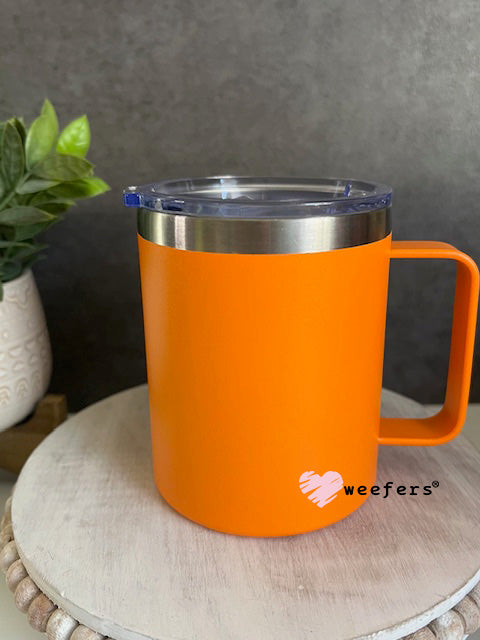 12oz Matte Stainless Steel Coffee Mug - Weefers