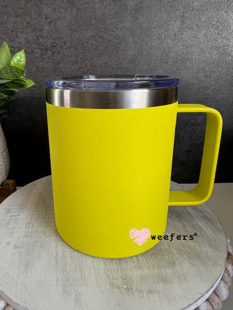 12oz Matte Stainless Steel Coffee Mug - Weefers