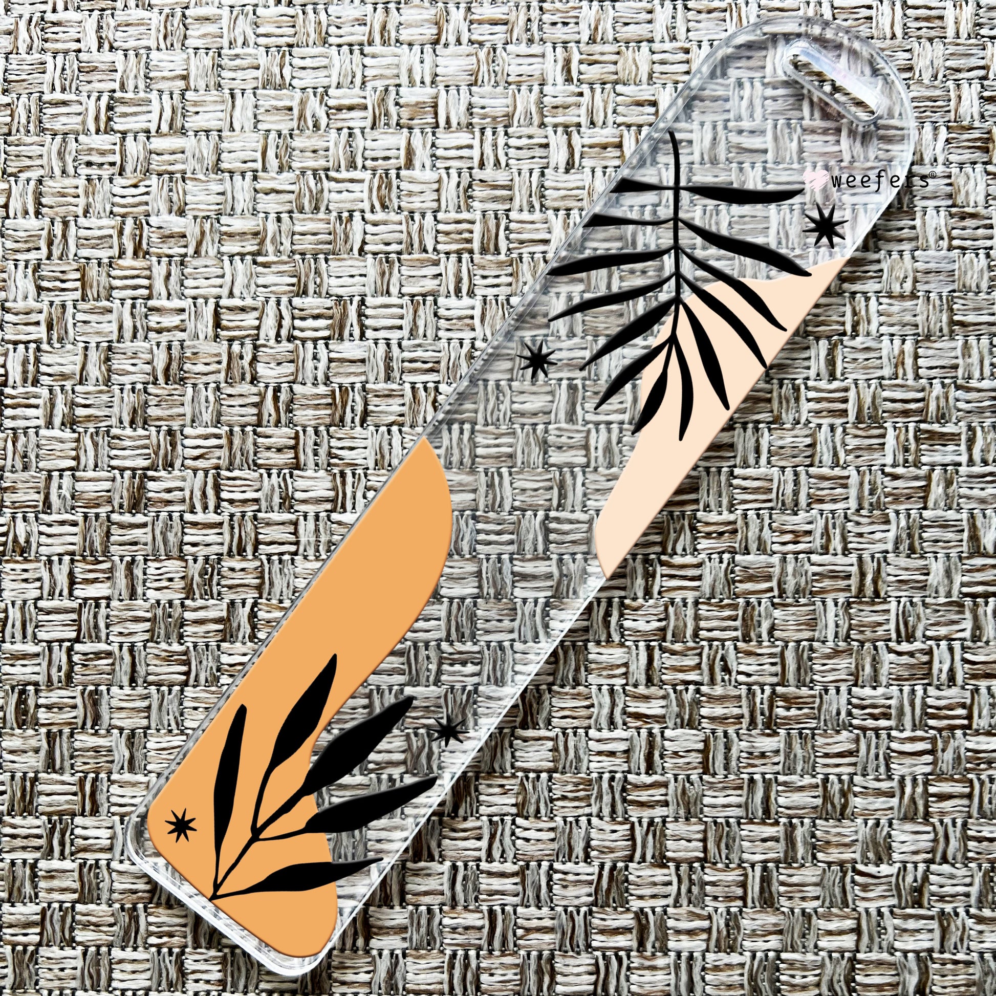 Island Leaves Bookmark UV DTF Decal - Weefers