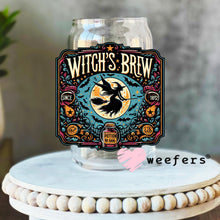 Load image into Gallery viewer, Witch&#39;s Brew Broom Halloween UV DTF Decal - Weefers
