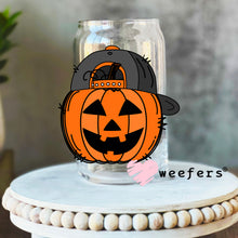 Load image into Gallery viewer, Pumpkin Hat Halloween UV DTF Decal - Weefers
