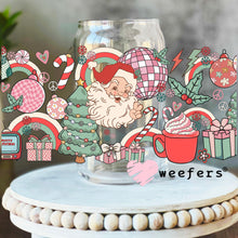 Load image into Gallery viewer, Santa&#39;s Favorite Things Christmas UV DTF Cup Wrap - Weefers
