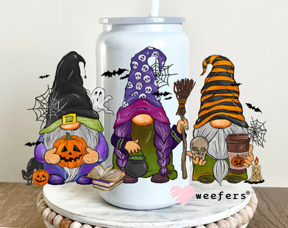 Halloween Gnomes 16oz UV DTF Cup Wrap