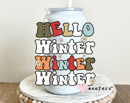 Hello Winter Winter Winter UV DTF Decal - Weefers