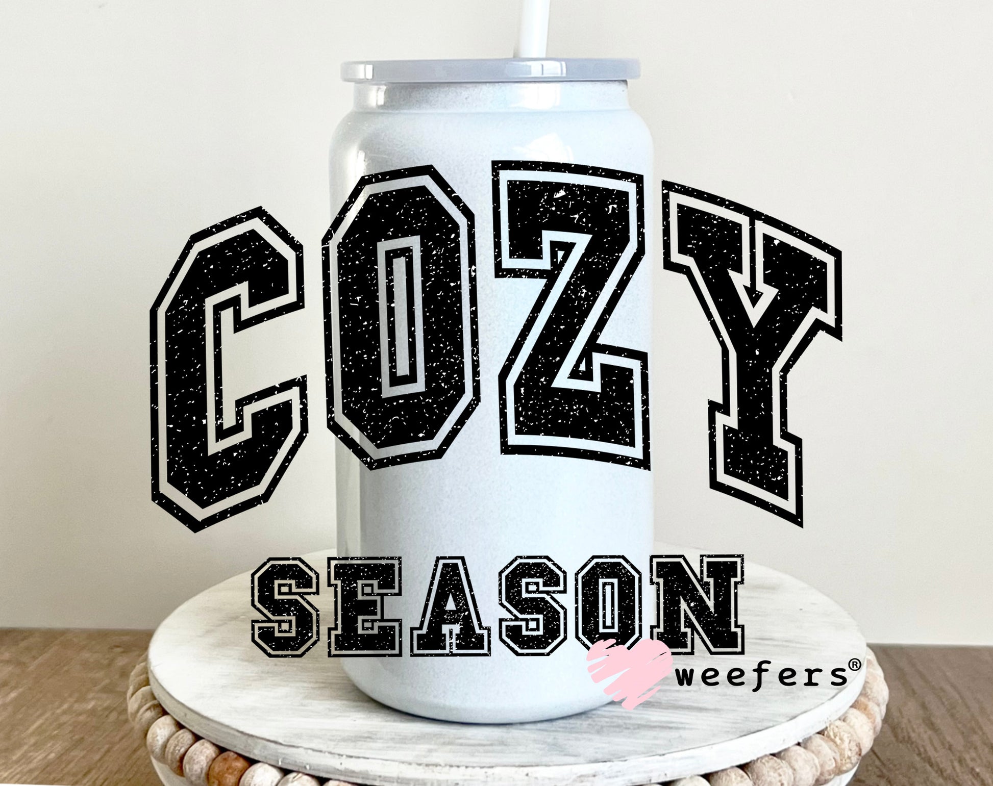 Cozy Season UV DTF Decal - Weefers