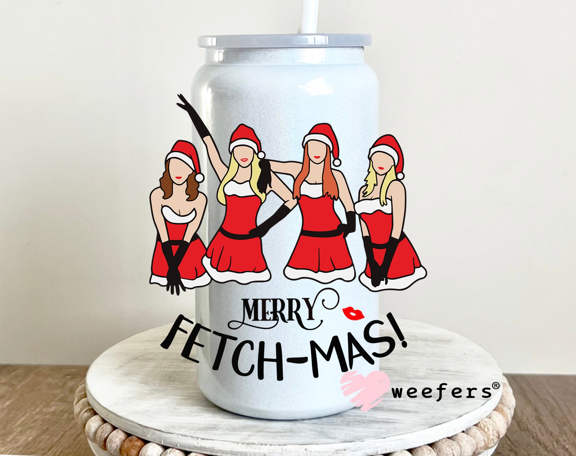 Merry Fetch-Mas UV DTF Decal - Weefers