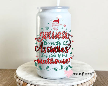 Jolliest Assholes Christmas UV DTF Decal - Weefers