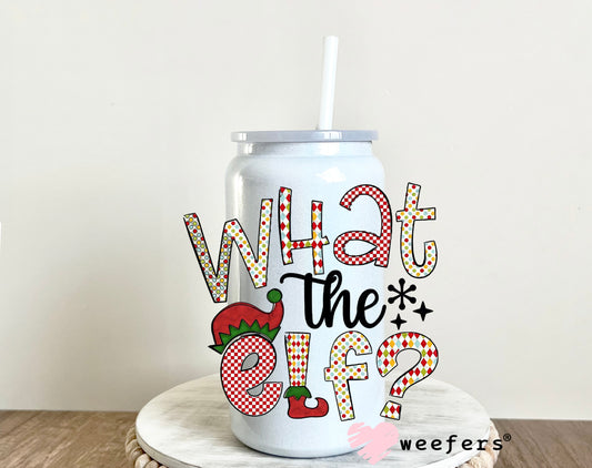 Christmas What the Elf UV DTF Decal - Weefers