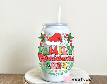 Family Christmas 2024 Making Memories UV DTF Decal - Weefers