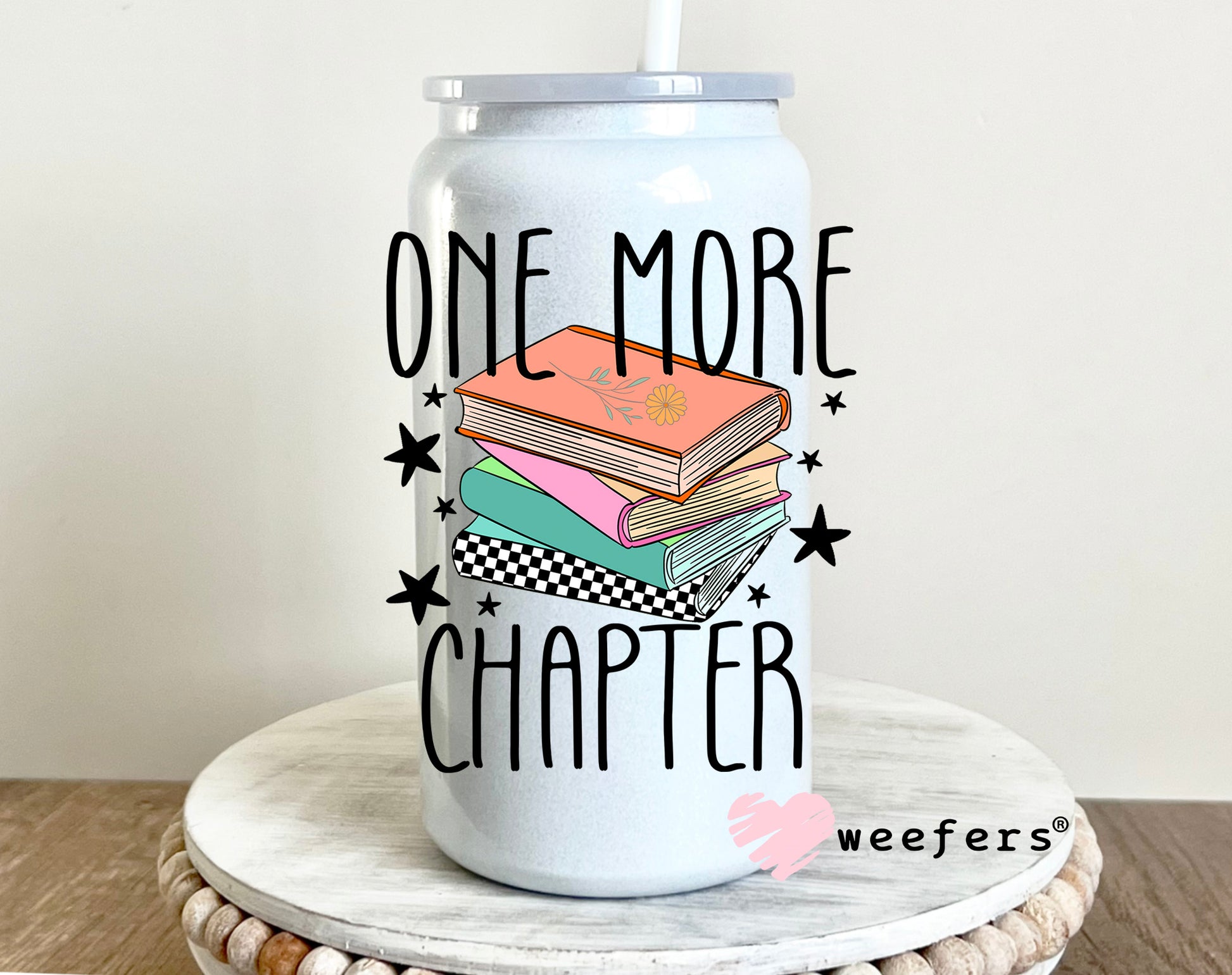 One More Chapter UV DTF 16oz Decal