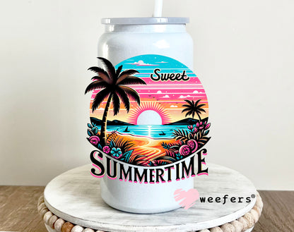 Sweet Summertime Sunset UV DTF Decal - Weefers