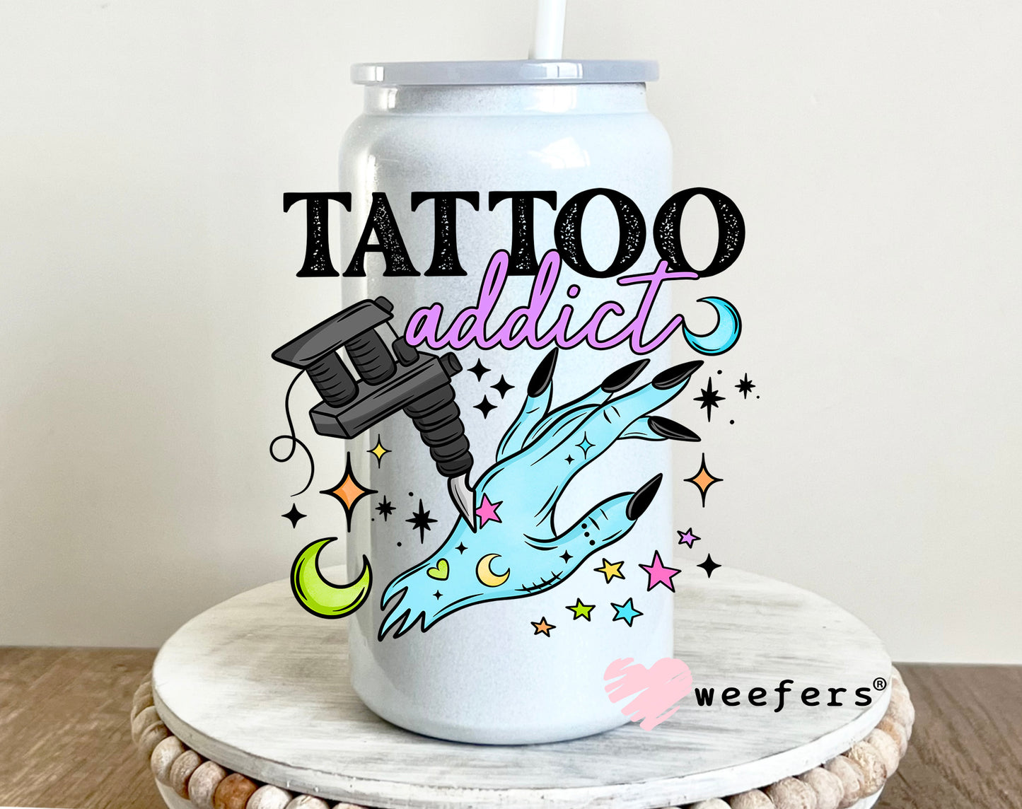 Tattoo Addict UV DTF Decal - Weefers