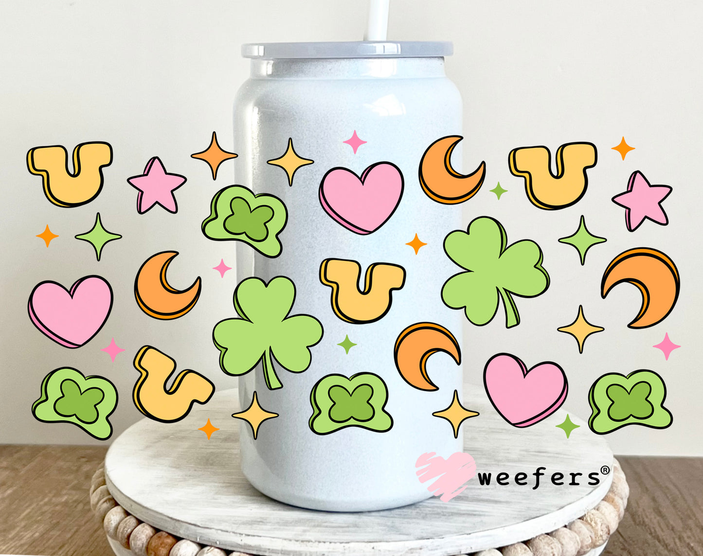 Lucky Charms UV DTF Cup Wrap - Weefers