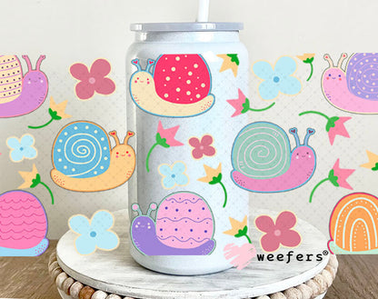 Happy Snails UV DTF Cup Wrap - Weefers Exclusive Wrap Weefers