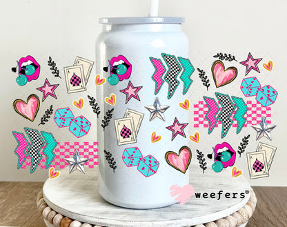 I heard you Liked the Wild Ones Sidekick UV DTF Cup Wrap - Weefers Exclusive 16oz Glass Can Generic Weefers