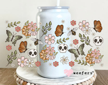 F-Caw- Sidekick UV DTF Cup Wrap - Weefers Exclusive 16oz Glass Can Generic Weefers