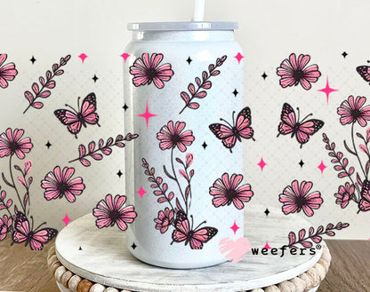 I Like Books More Than I Like People Sidekick UV DTF Cup Wrap - Weefers Exclusive 16oz Glass Can Generic Cup Wrap Weefers