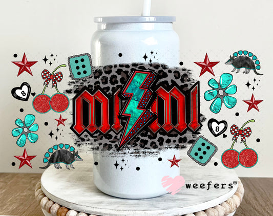 Mimi Yalternative Western UV DTF Cup Wrap - Weefers Exclusive 16oz Libbey Glass Original Size Weefers