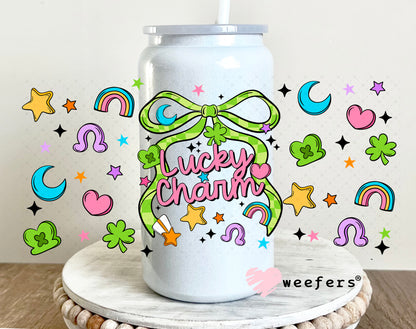UV DTF Cup Wrap – Lucky Charm St. Patricks 16oz Glass Can Generic Weefers