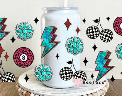UV DTF Cup Wrap – Drink Your Water and Don't Be a B$tch Sidekick - Weefers Exclusive 16oz Glass Can Generic Cup Wrap Weefers