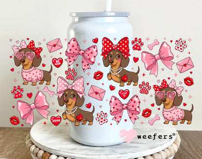 UV DTF Cup Wrap – Dashaud's Valentine's 16oz Glass Can Generic Weefers