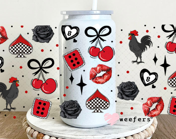 UV DTF Cup Wrap – You're About as Pleasant as an Itchy Butthole Sidekick- Weefers Exclusive 16oz Glass Can Generic Cup Wrap Weefers