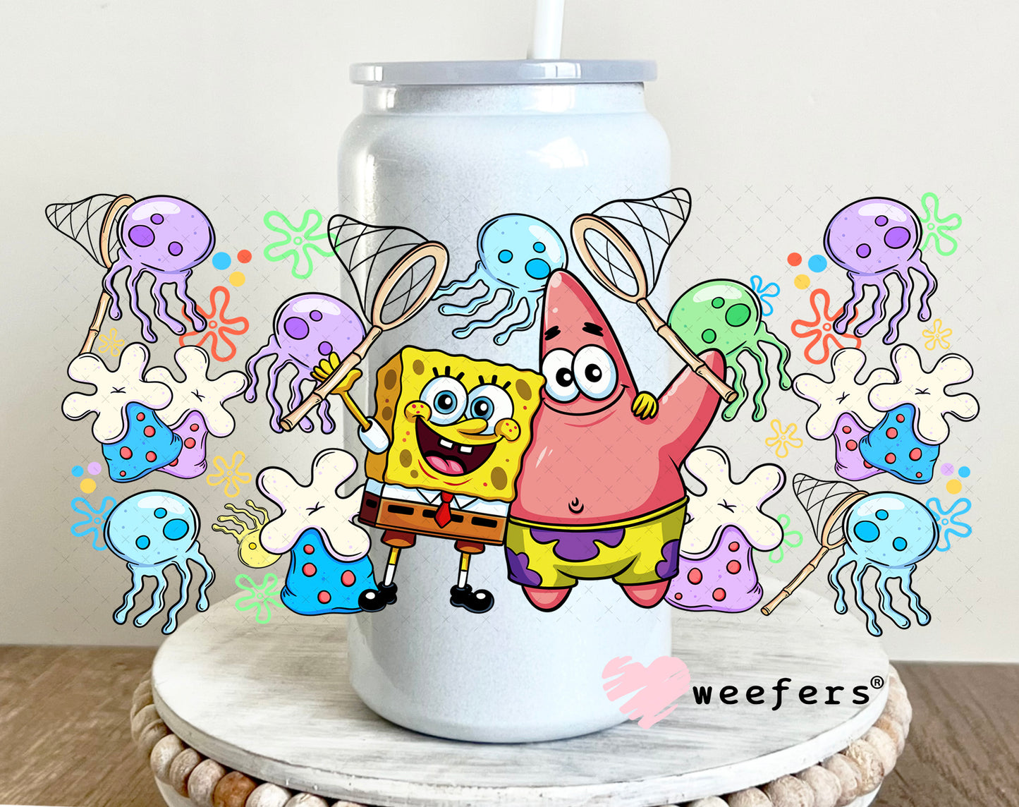 UV DTF Cup Wrap – Sponge Ver 1 16oz Glass Can Generic Weefers