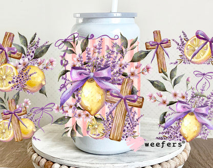 UV DTF Cup Wrap – Zesty Lemon Cross