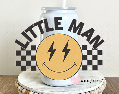 UV DTF Decal - Little Man 16oz Glass Can Generic Weefers