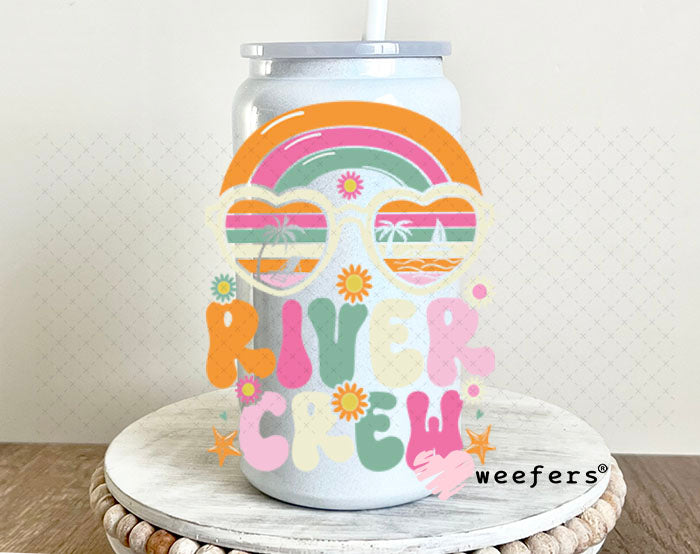 UV DTF Decal - River Crew 16oz Glass Can Generic Weefers