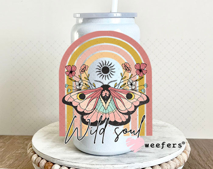 UV DTF Decal - Wild Soul 16oz Glass Can Generic Weefers