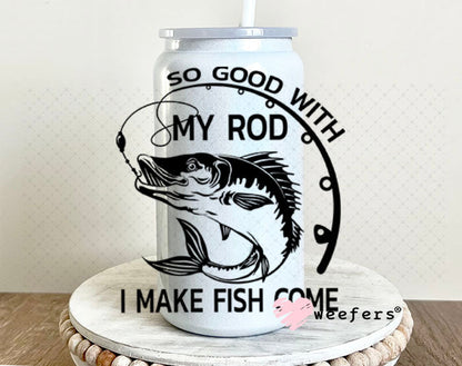 UV DTF Decal - Later Gator 16oz Glass Can Generic Weefers