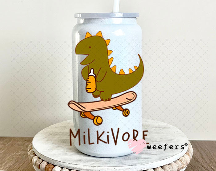 UV DTF Decal - Milkivore 16oz Glass Can Generic Weefers