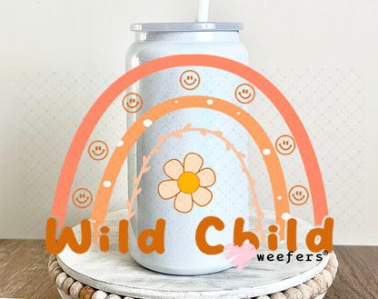 UV DTF Decal - Wild Child 16oz Glass Can Generic Weefers