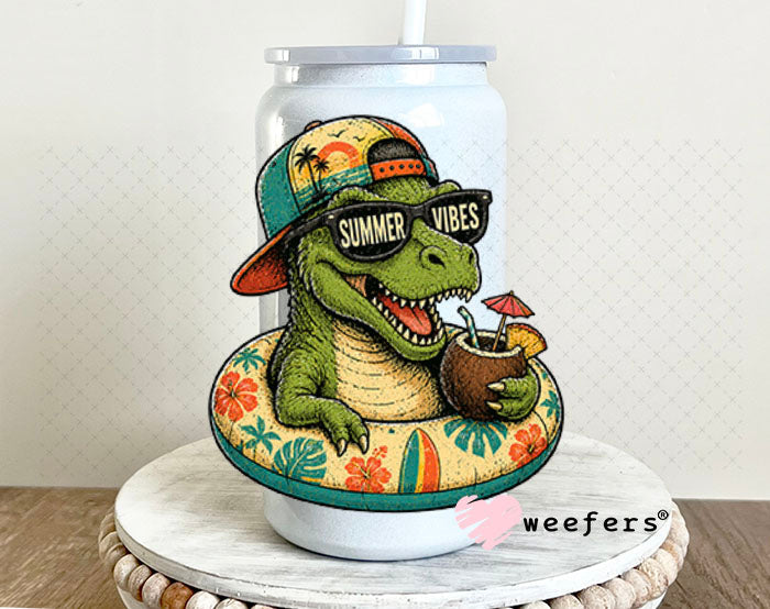 UV DTF Decal - Later Gator 16oz Glass Can Generic Weefers