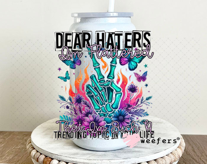 UV DTF Decal - Later Gator 16oz Glass Can Generic Weefers