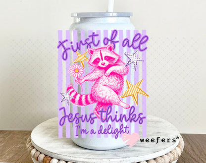 UV DTF Decal - Later Gator 16oz Glass Can Generic Weefers