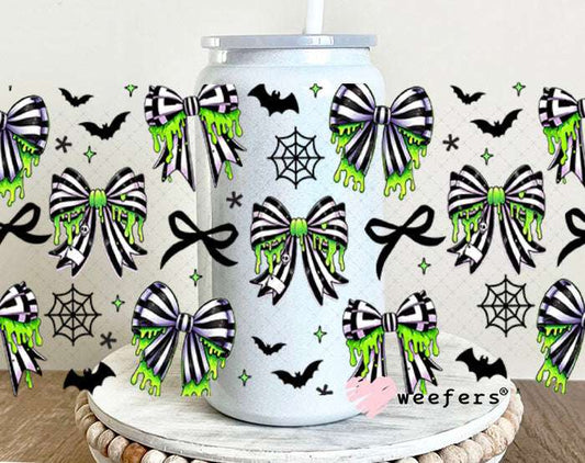 UV DTF Cup Wraps - Juice Bows 16oz Glass Can Generic Weefers