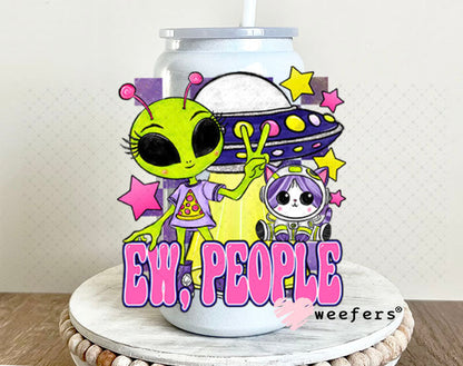UV DTF Decal - Later Gator 16oz Glass Can Generic Weefers