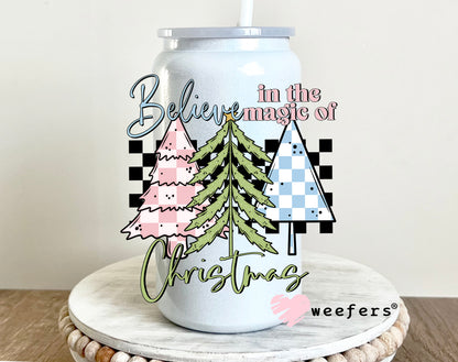 Believe in the Magic of Christmas UV DTF 16oz Decal